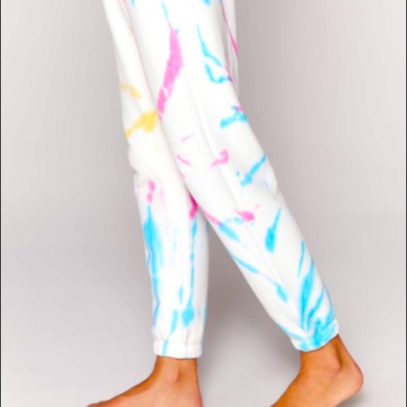 Perfect Terry Sweatpant in Sunburst Tie Dye. Spiritual Gangster- BNWT - Picture 5 of 6